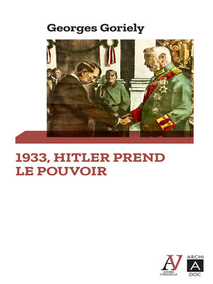 cover image of Hitler prend le pouvoir